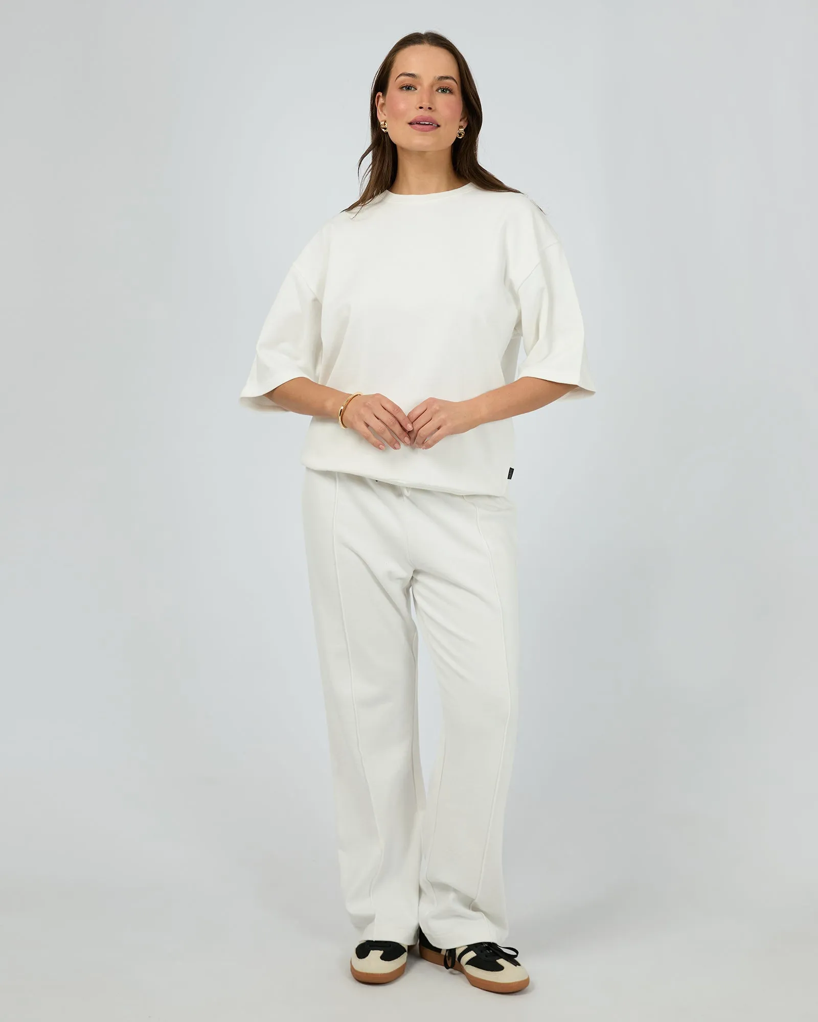 Nara Fleece Tee Vintage White