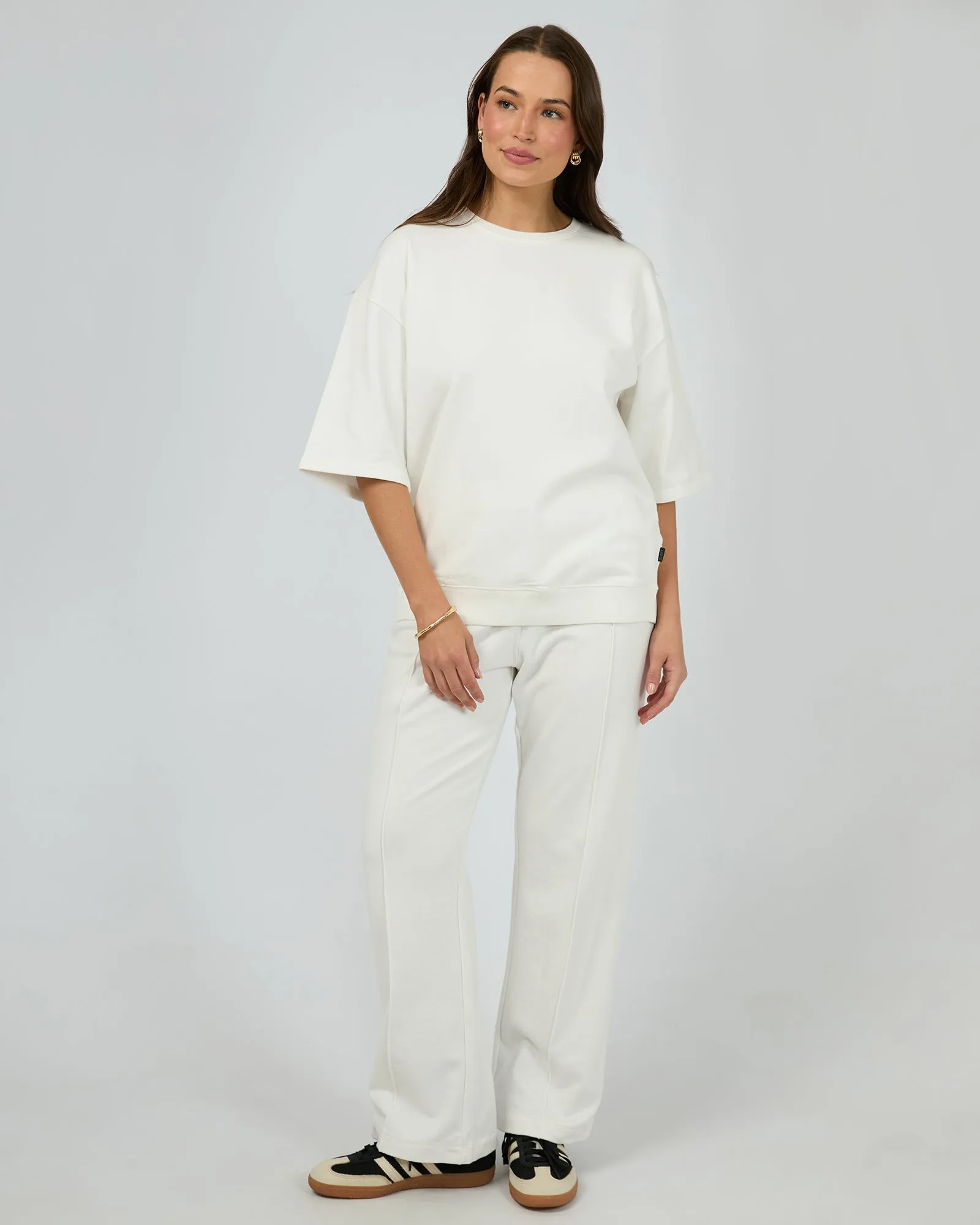 Nara Fleece Tee Vintage White