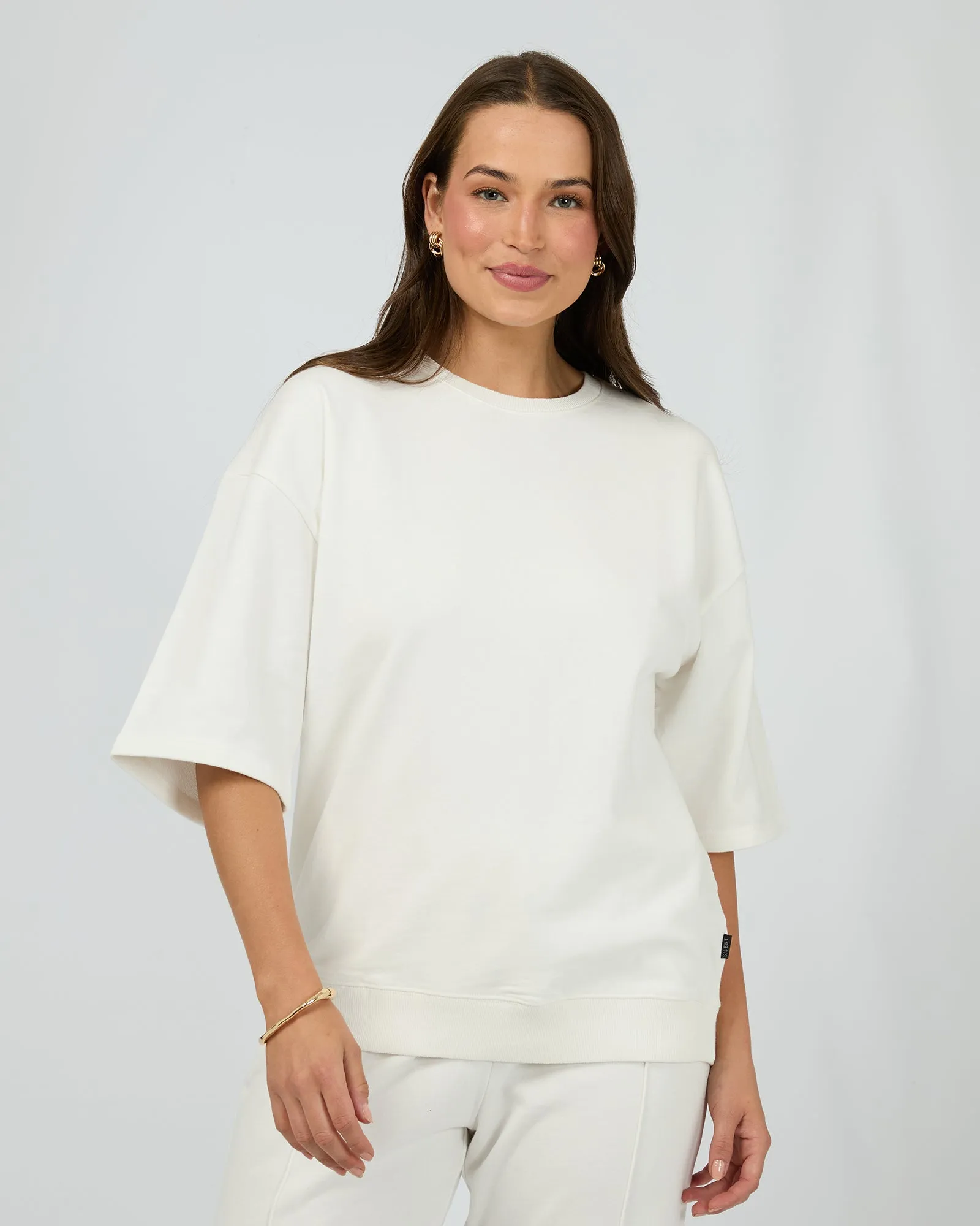Nara Fleece Tee Vintage White
