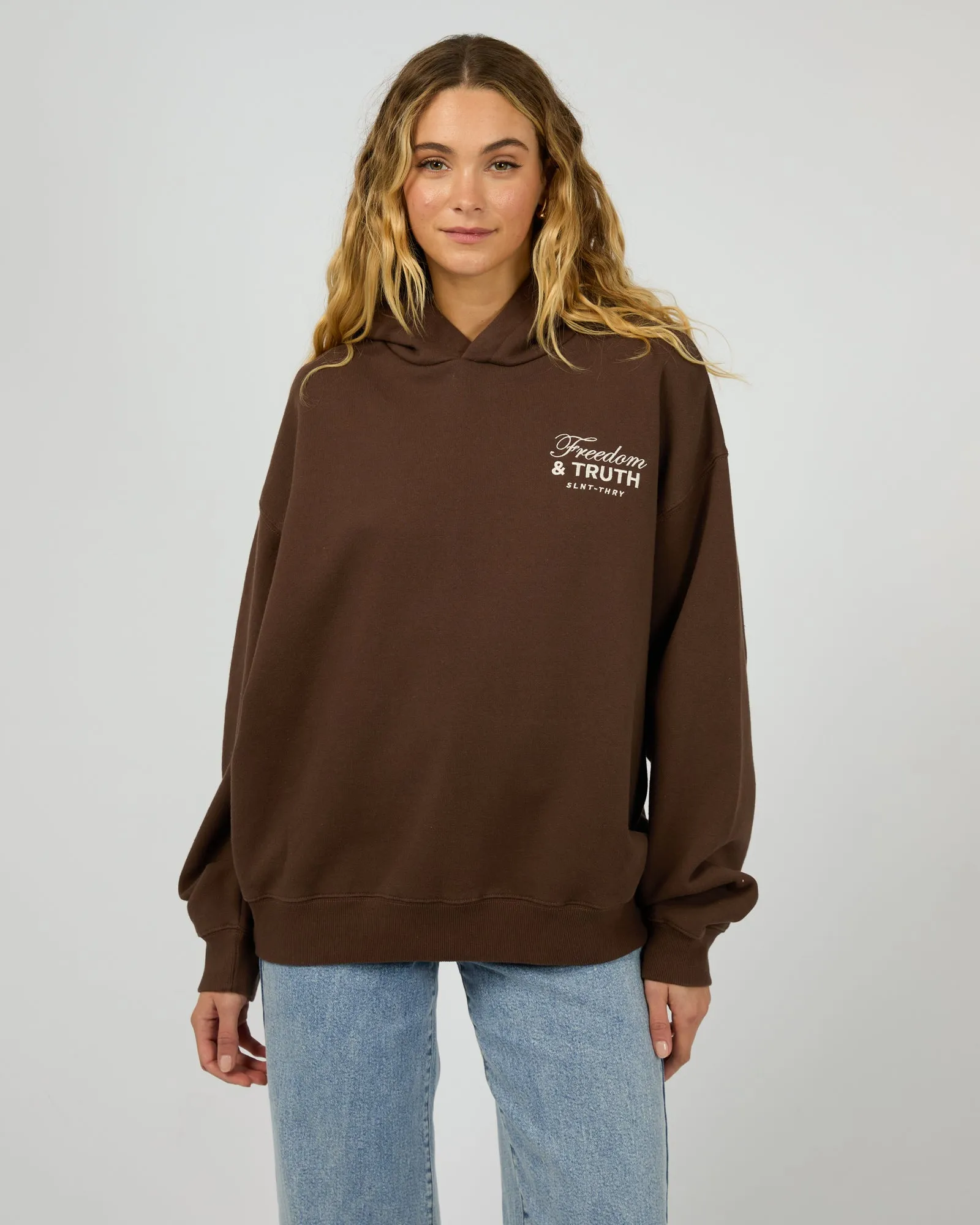 Perspective Hoodie Chocolate