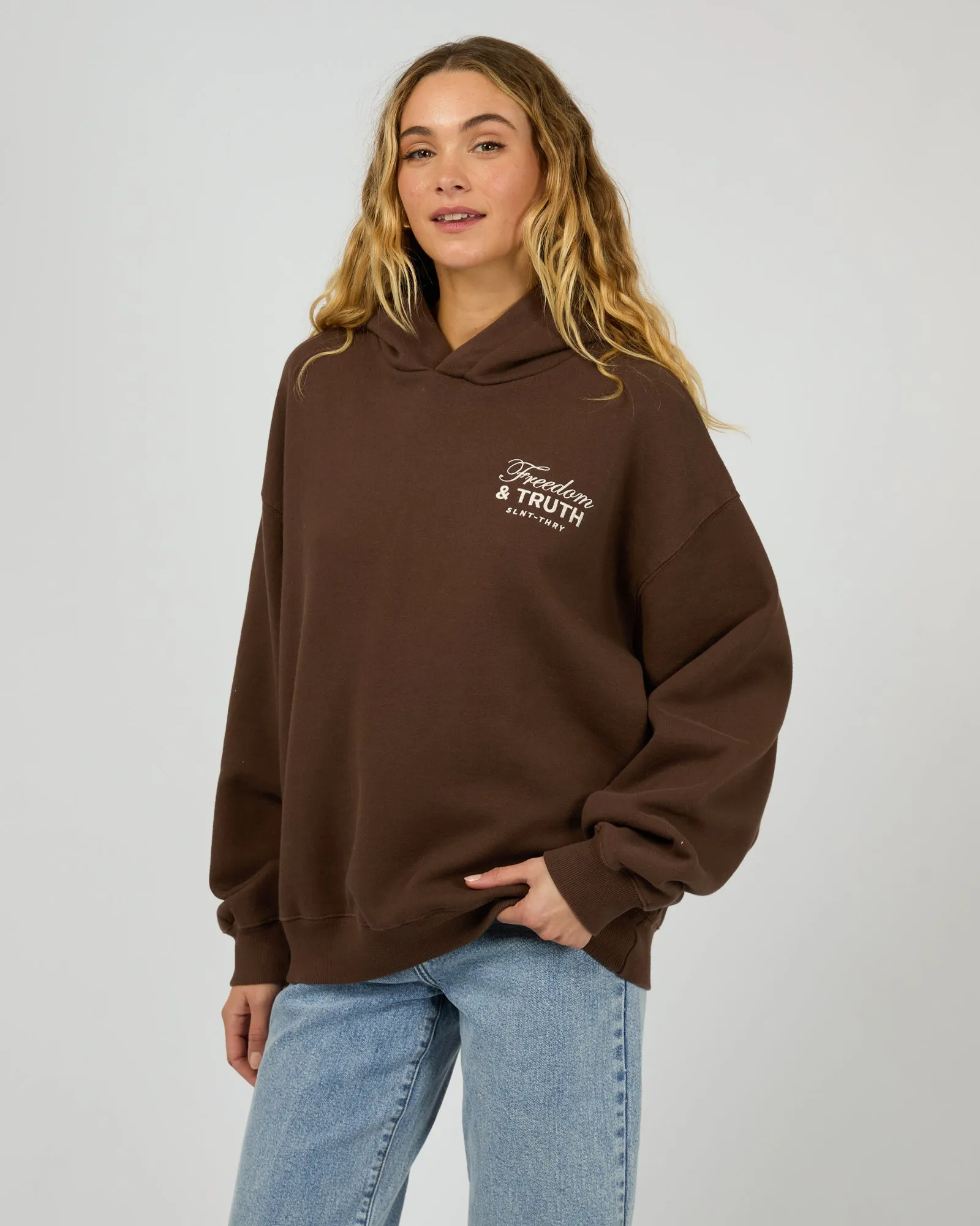Perspective Hoodie Chocolate
