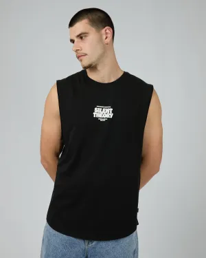 Puffed Muscle Washed Black