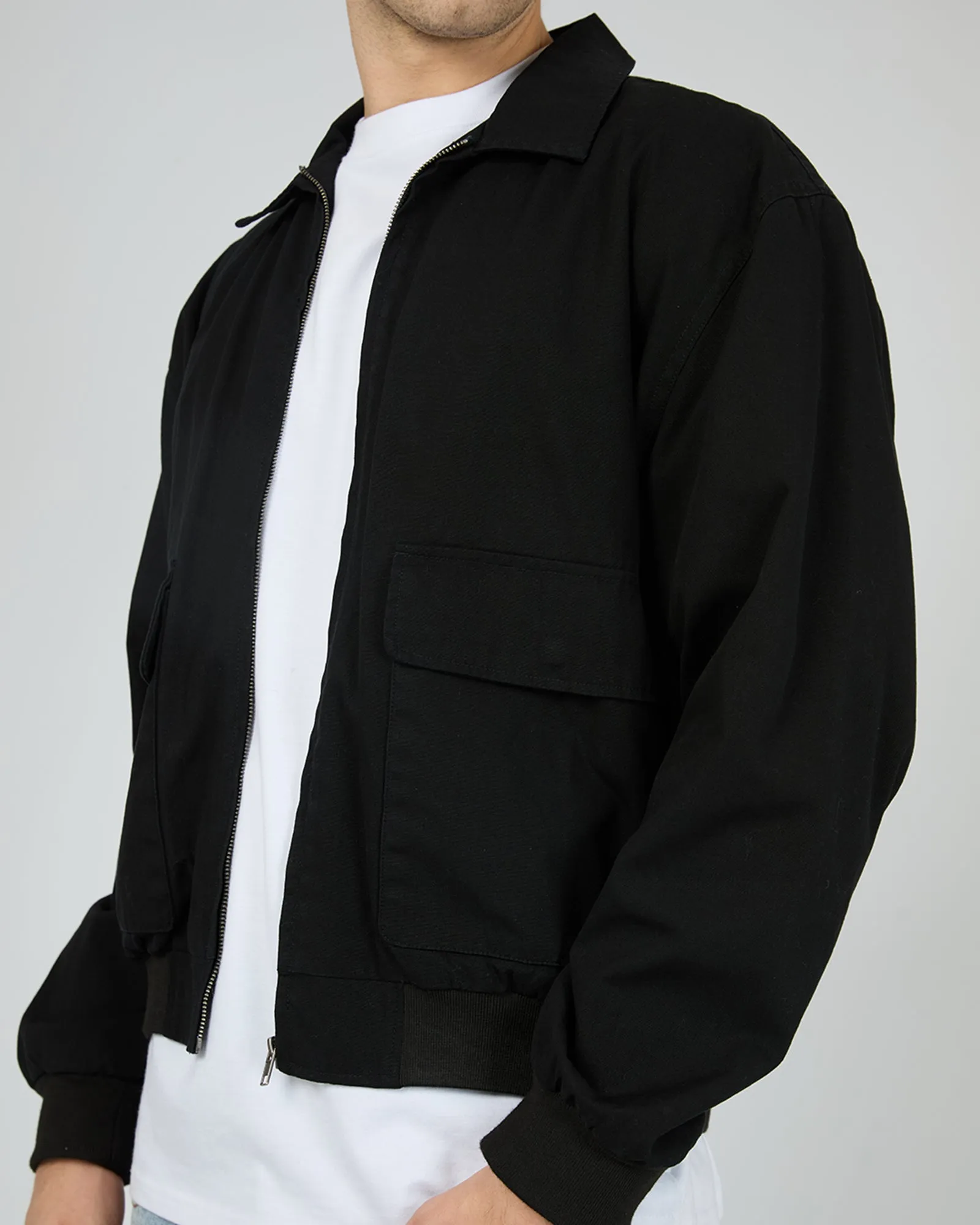 Ranger Jacket Washed Black