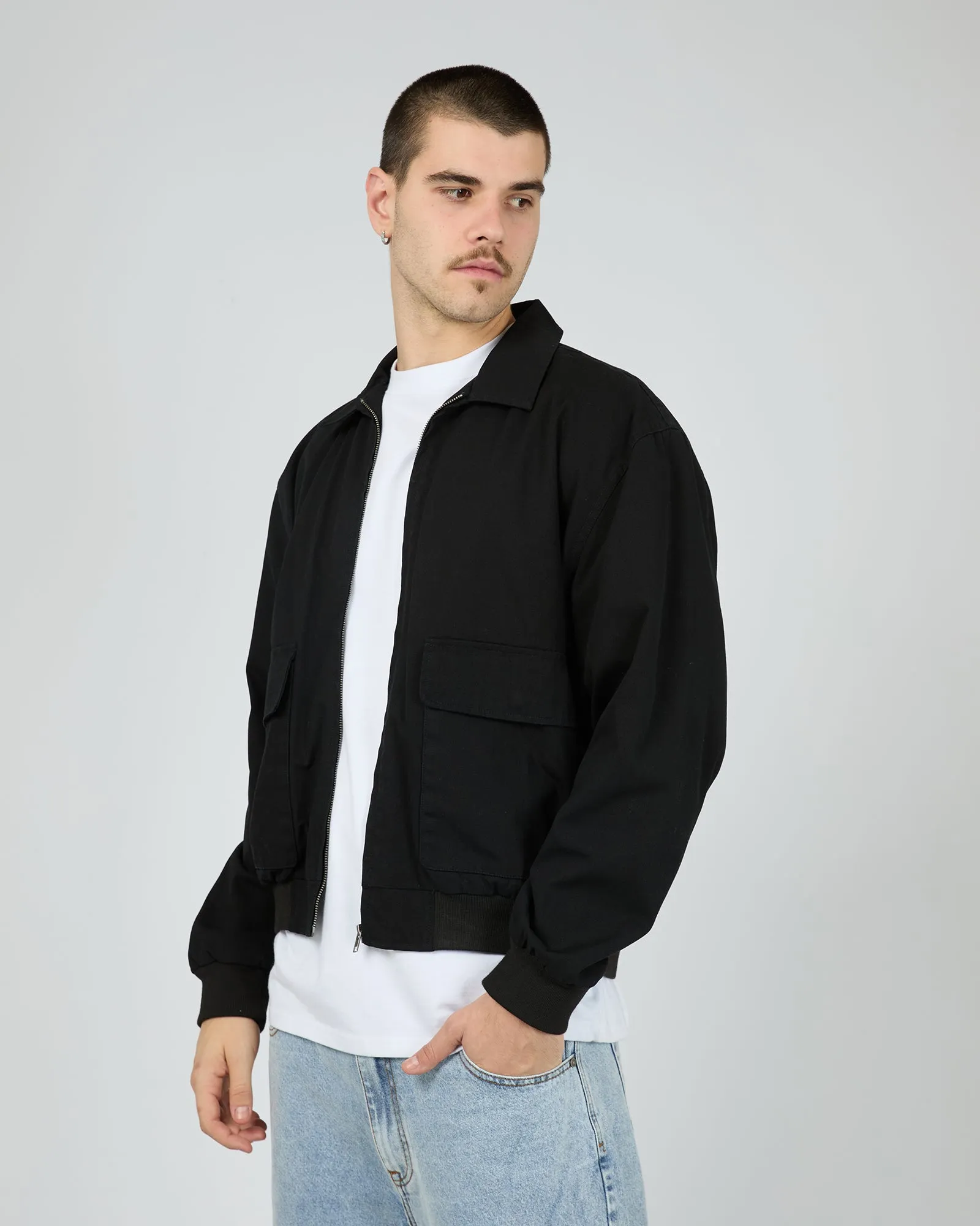Ranger Jacket Washed Black