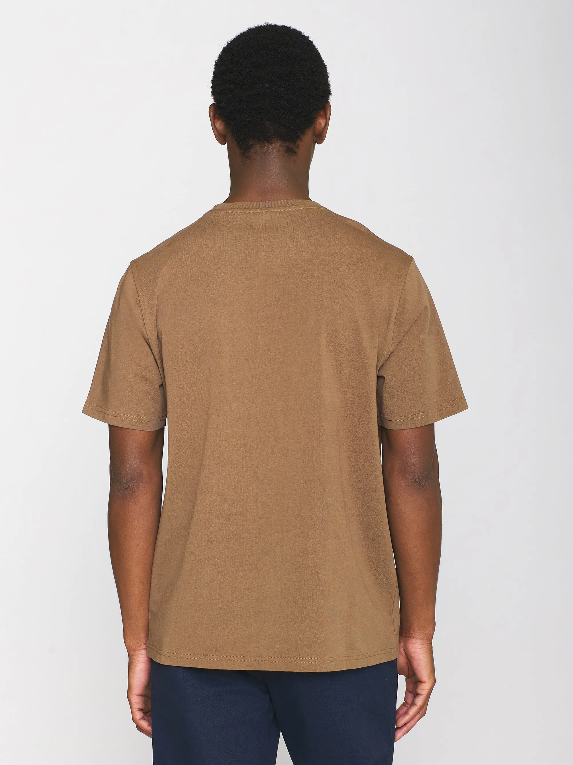 Regular fit Badge t-shirt - Cub Knowledge Cotton