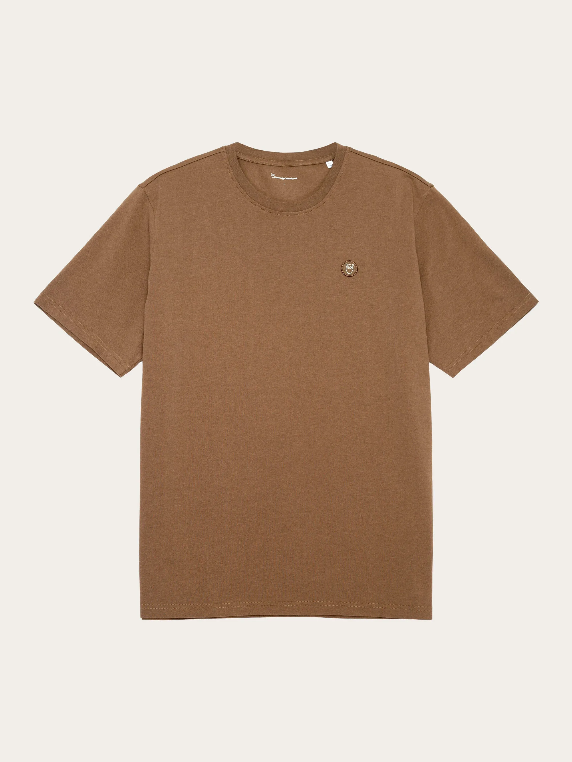 Regular fit Badge t-shirt - Cub Knowledge Cotton