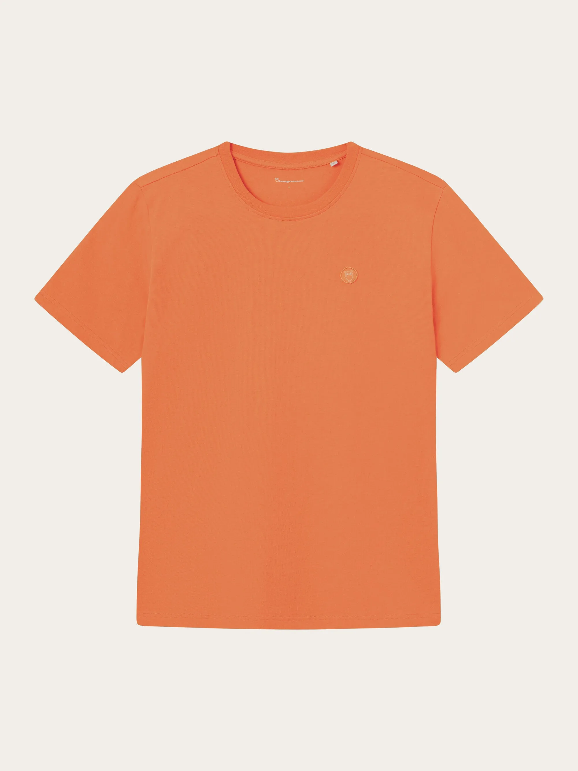 Regular fit Badge t-shirt - Langoustino Knowledge Cotton