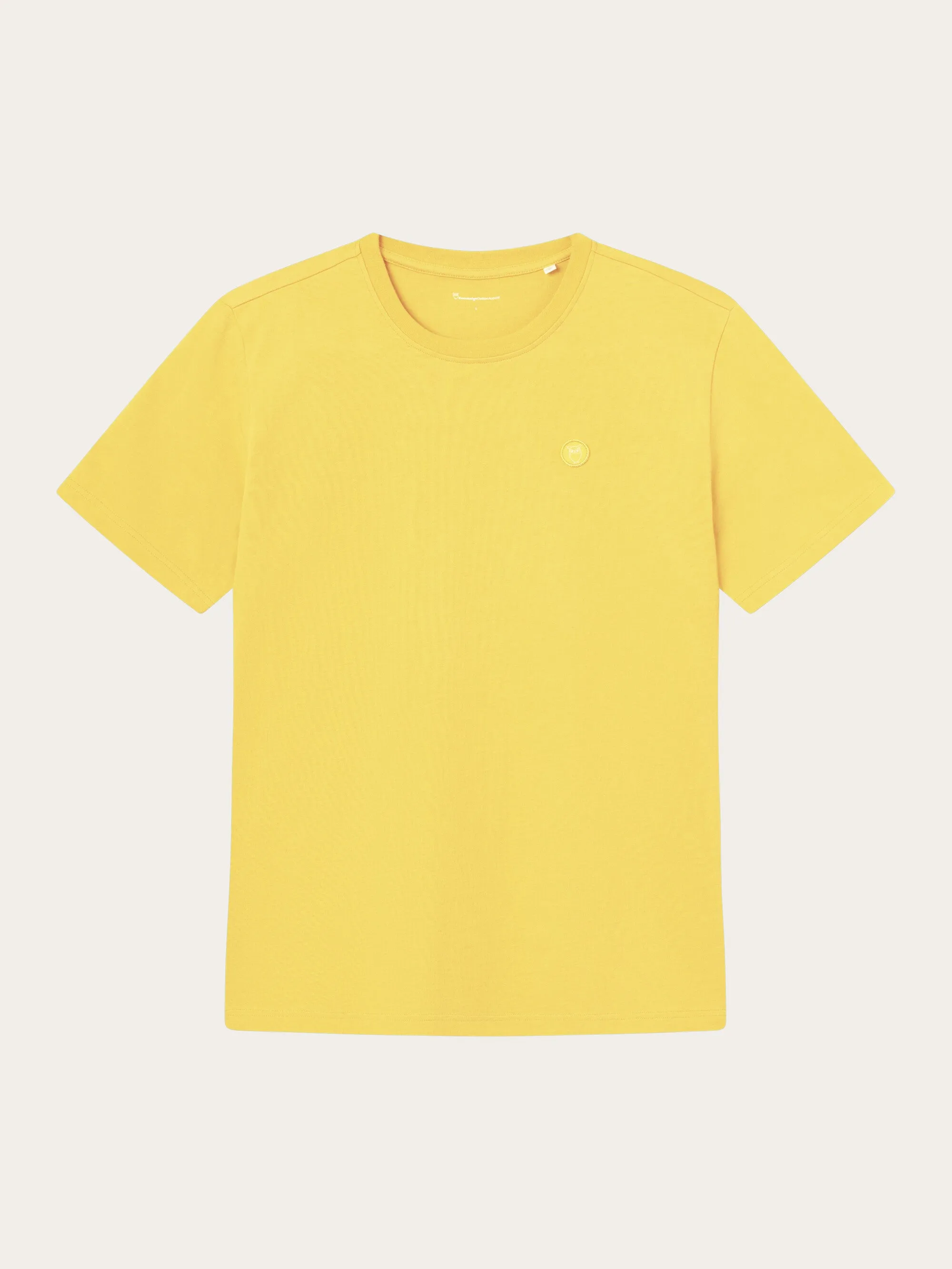 Regular fit Badge t-shirt - Yarrow Knowledge Cotton