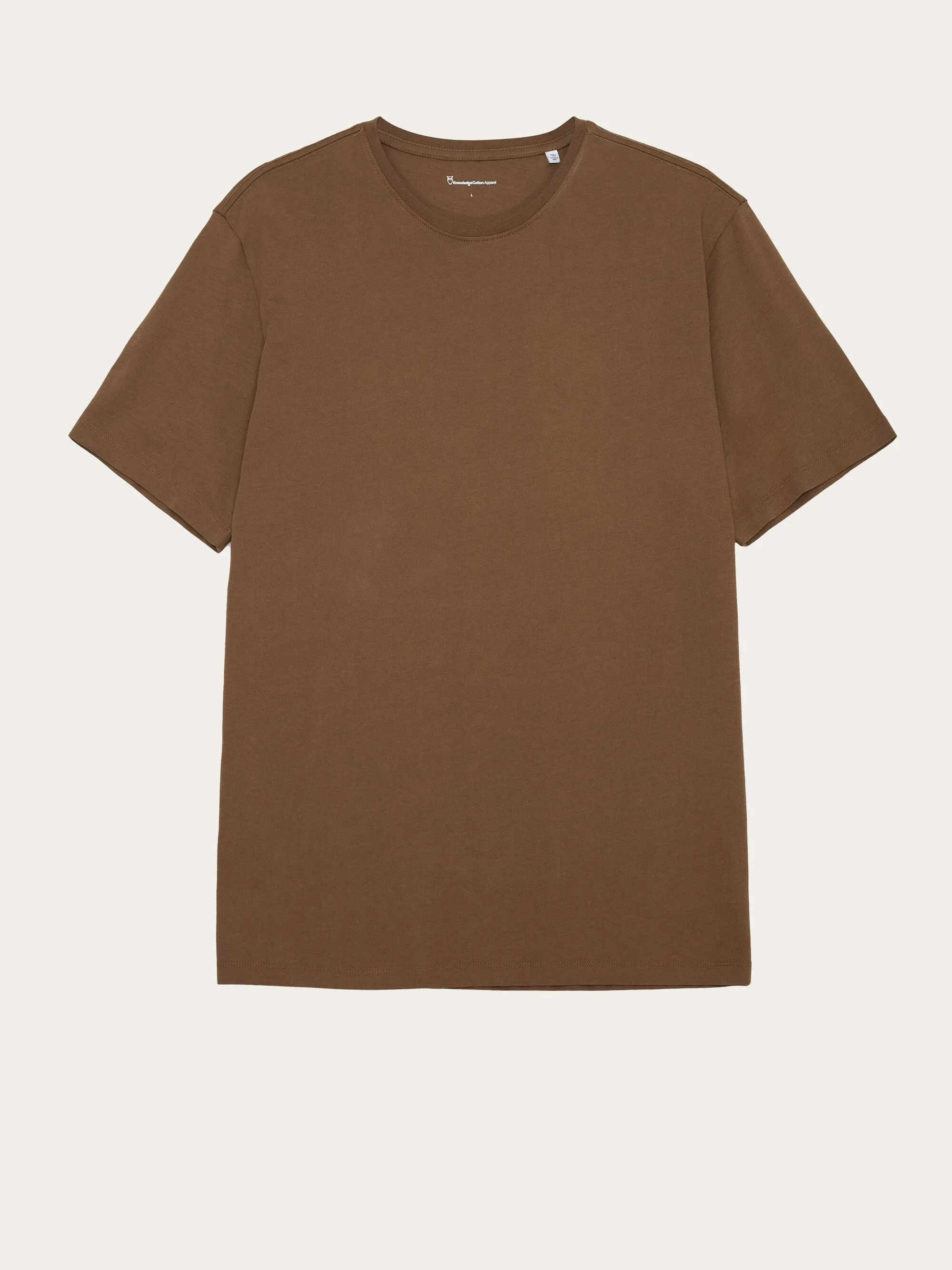 Regular fit Basic tee - Cub Knowledge Cotton