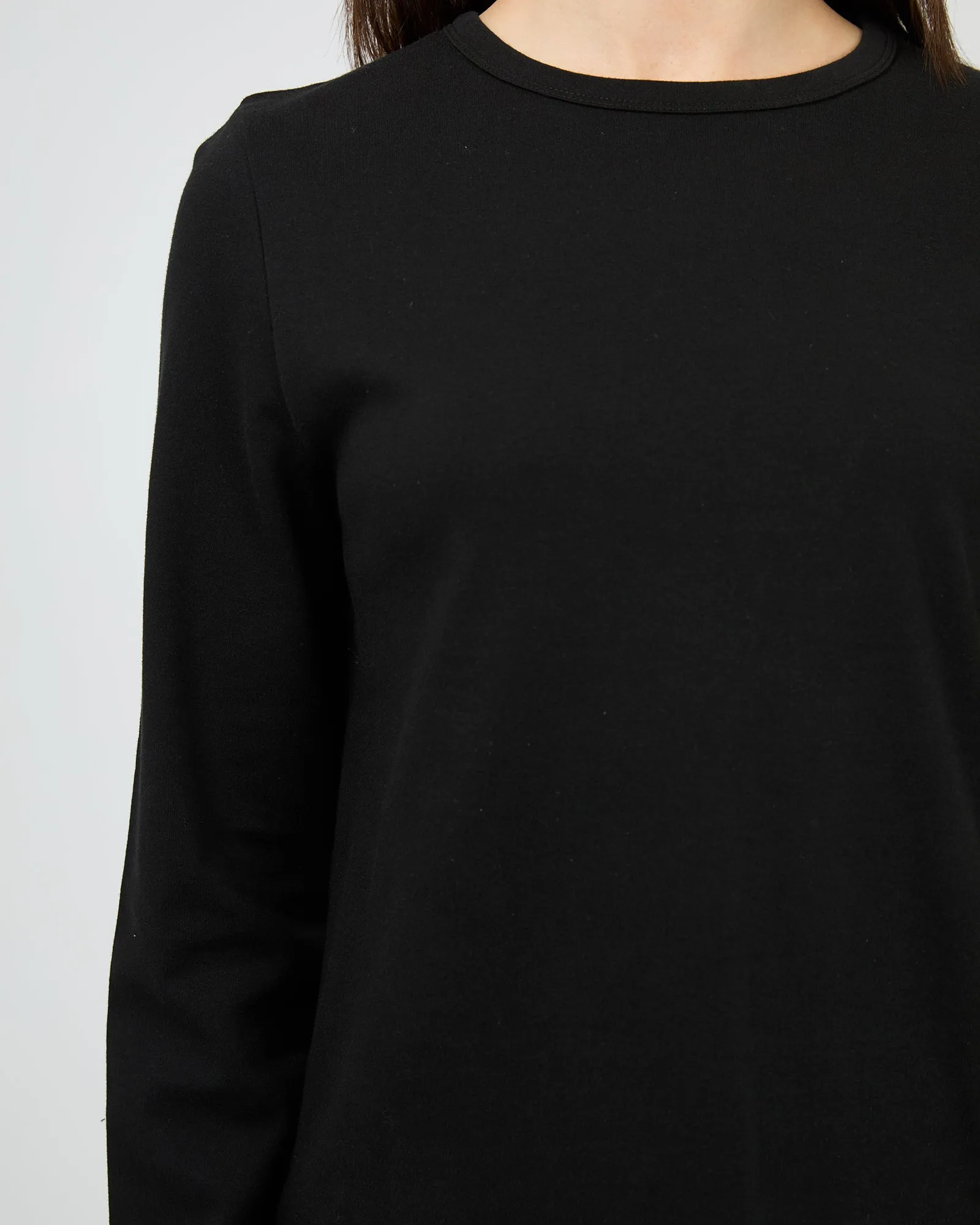 Regular Long Sleeve Tee Black