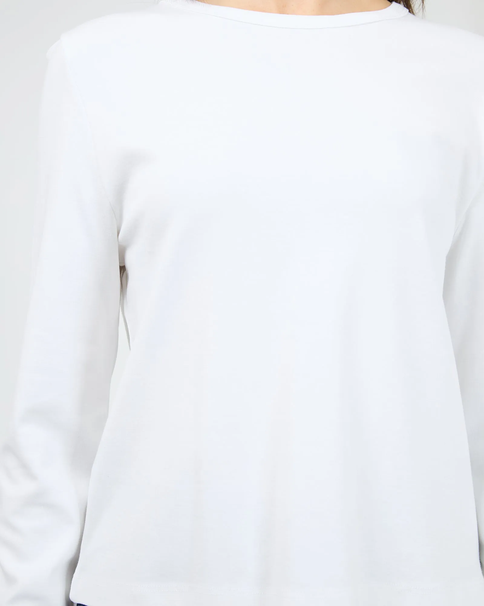 Regular Long Sleeve Tee White