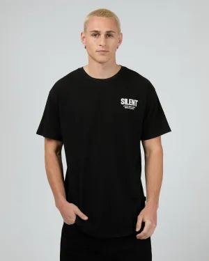 Reverse Tee Washed Black