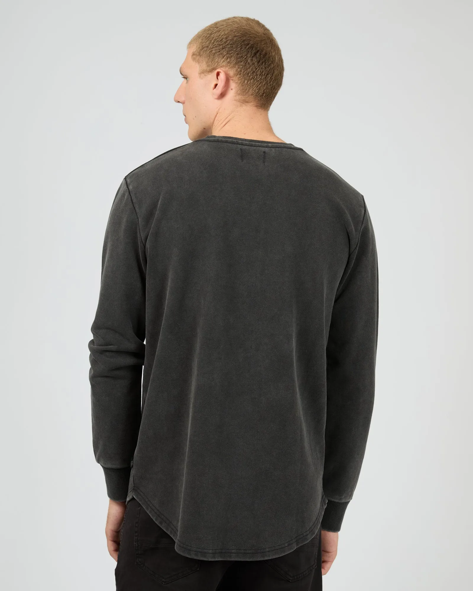 Scoop Crew Washed Black