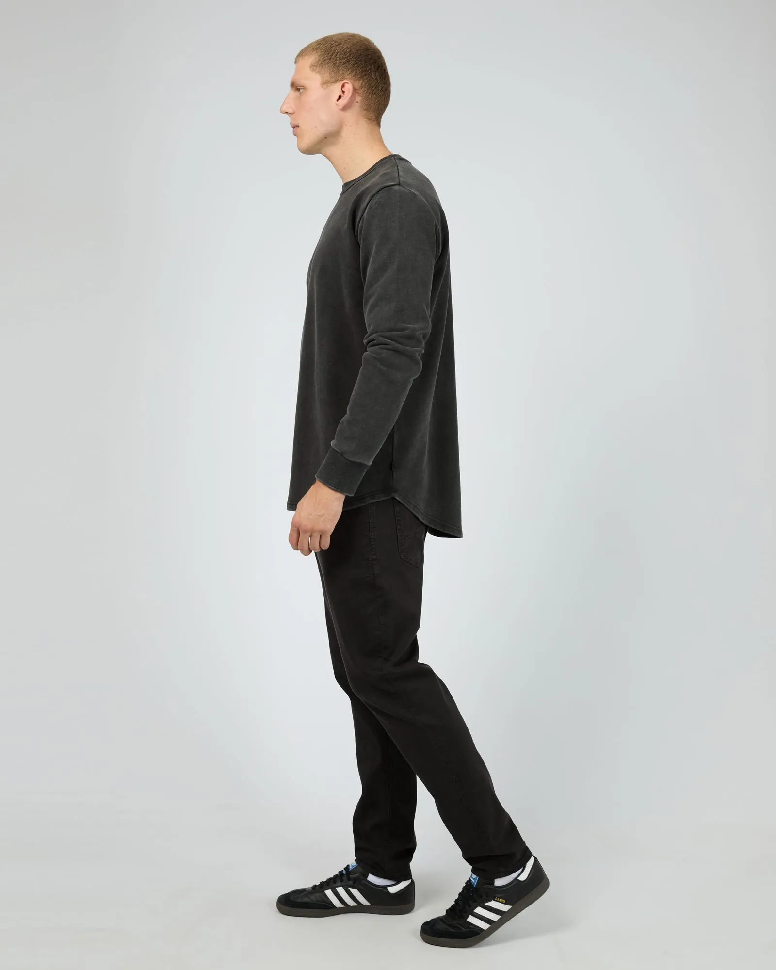 Scoop Crew Washed Black