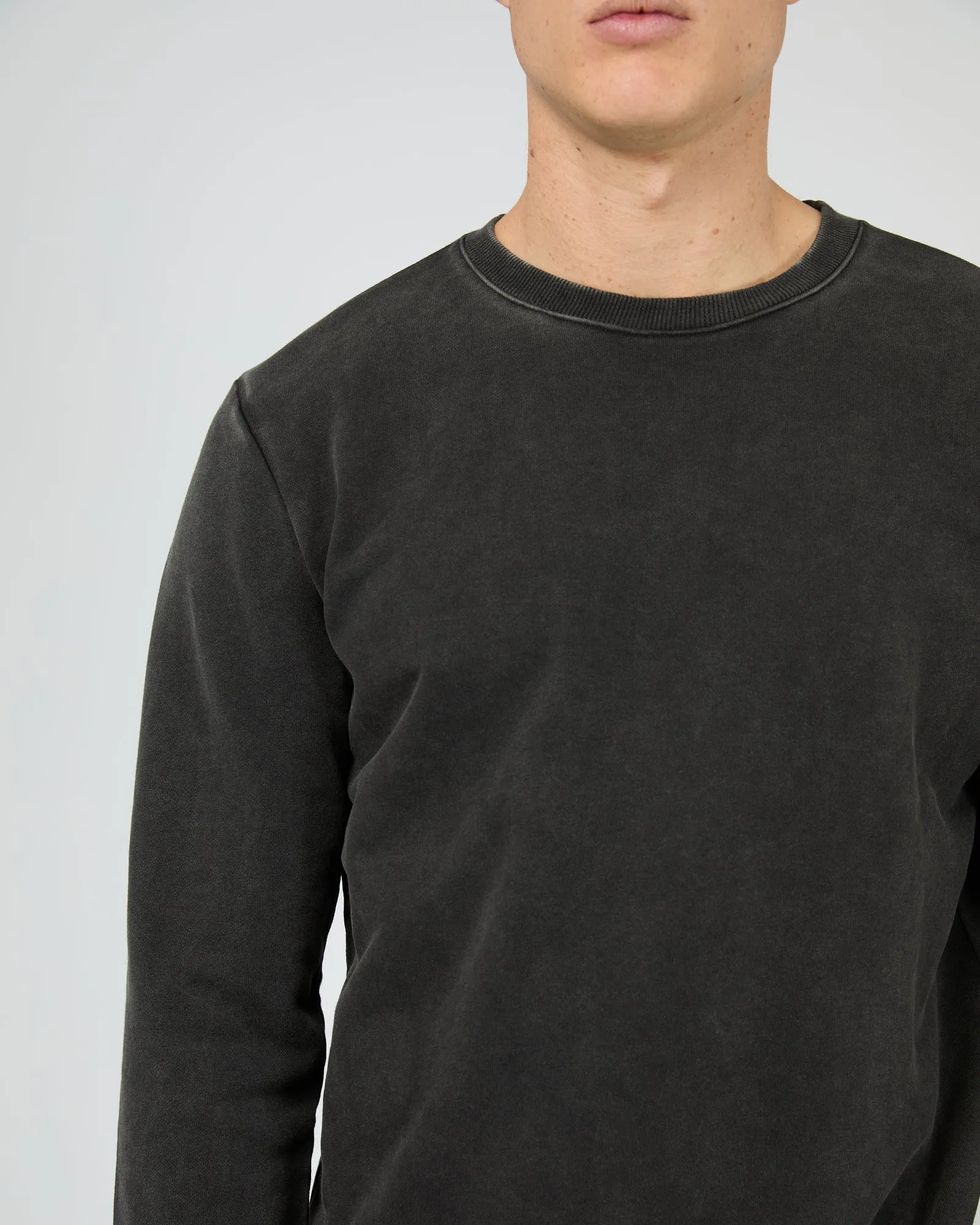 Scoop Crew Washed Black