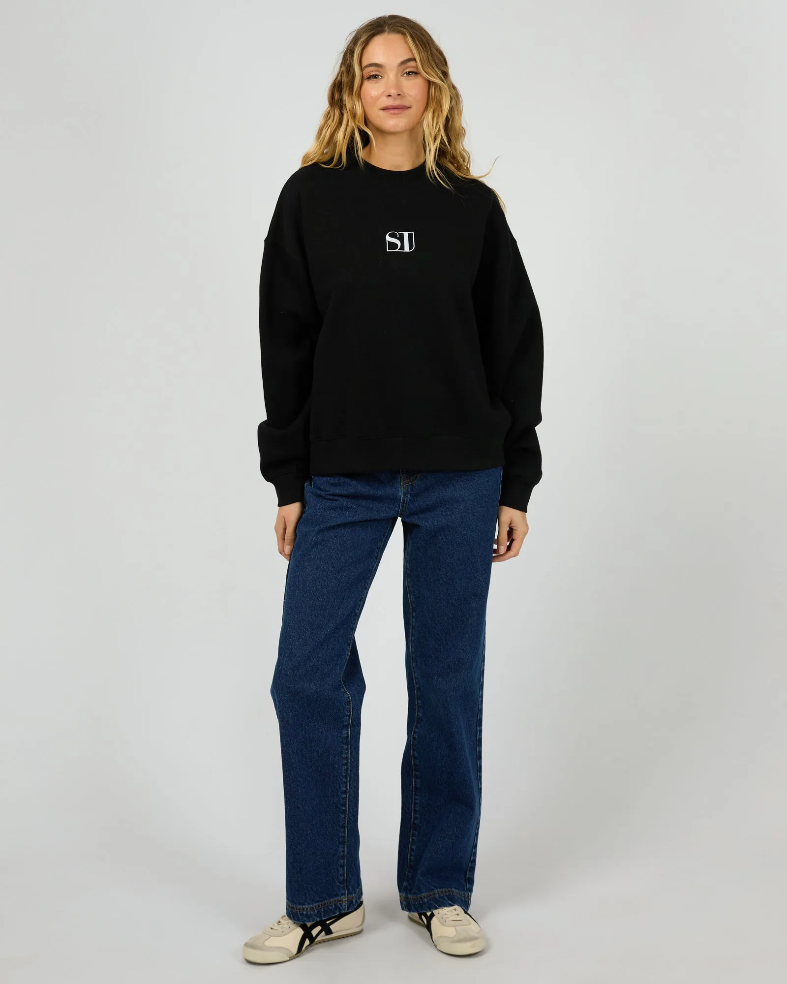 Silent Luxe Crew Black