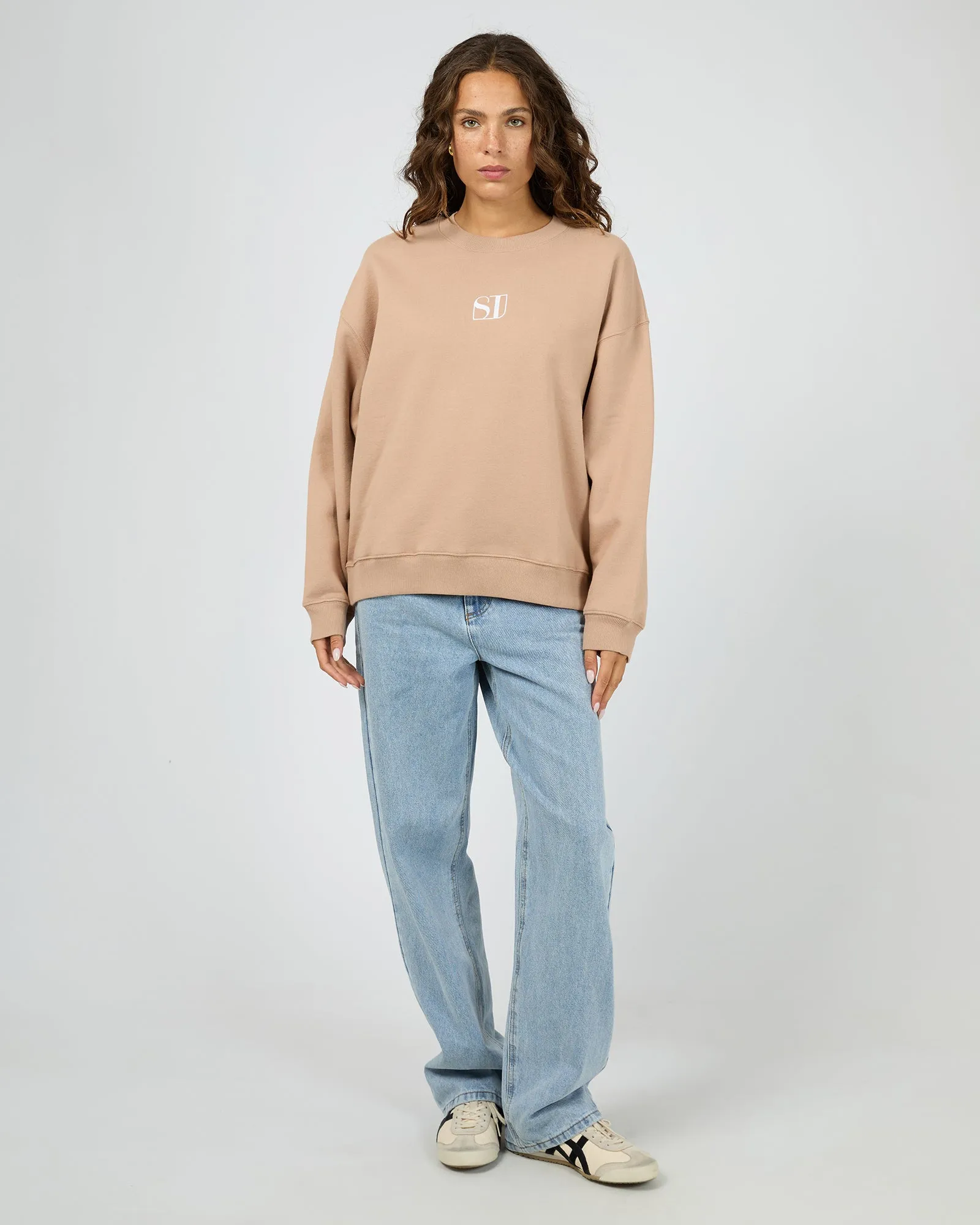 Silent Luxe Crew Taupe