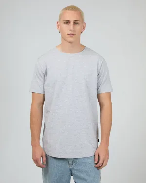 Solid Tail Tee Grey Marle