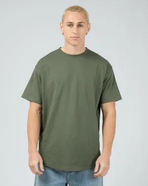 Solid Tail Tee Khaki