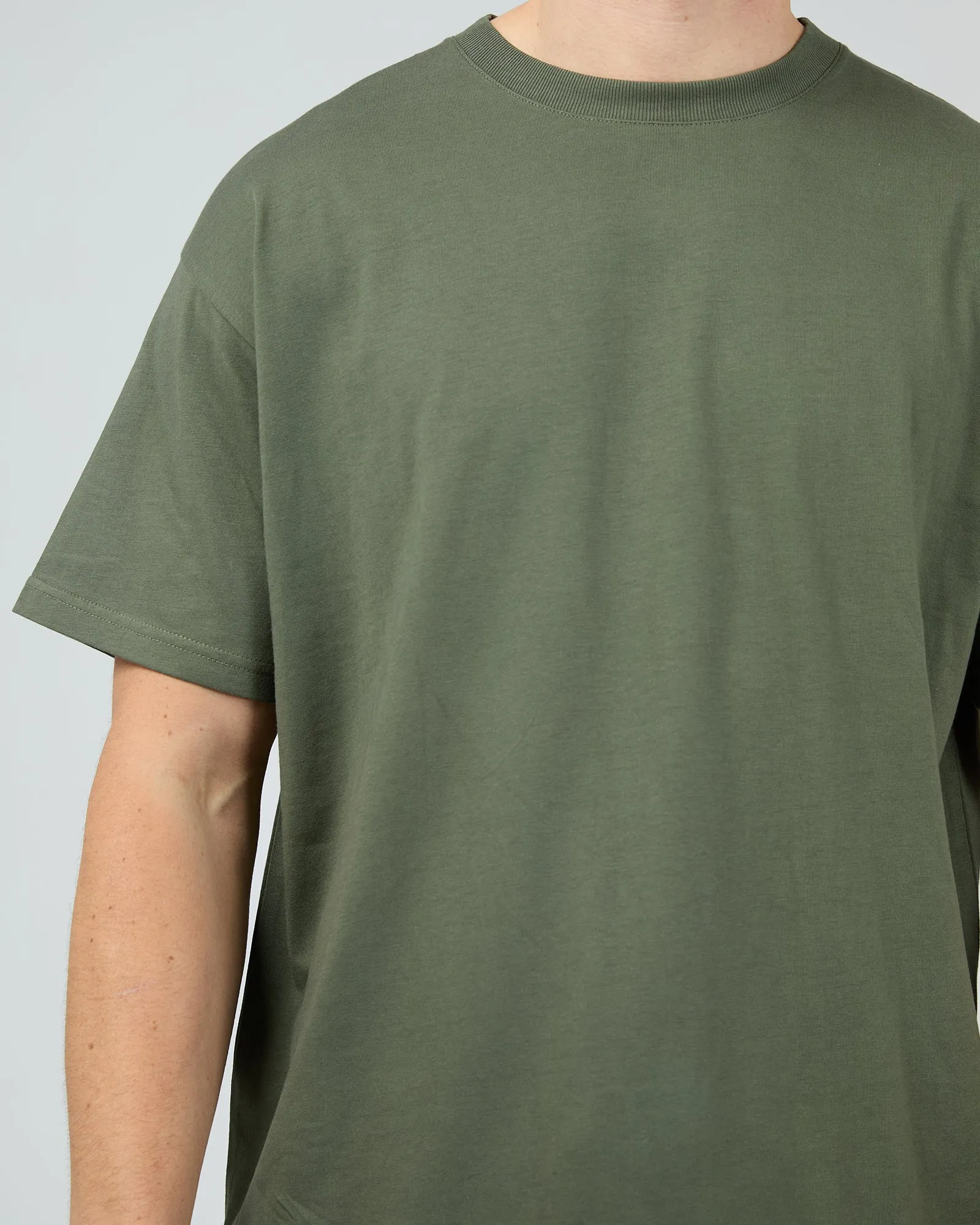 Solid Tail Tee Khaki