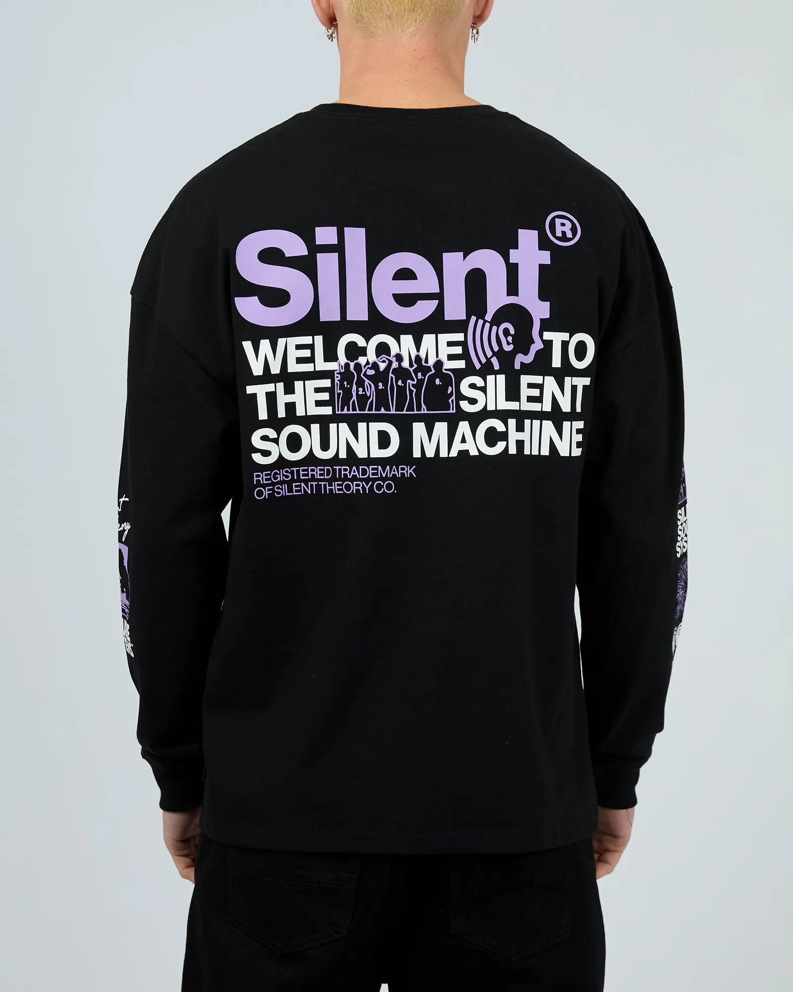 Sound Machine Ls Tee Black