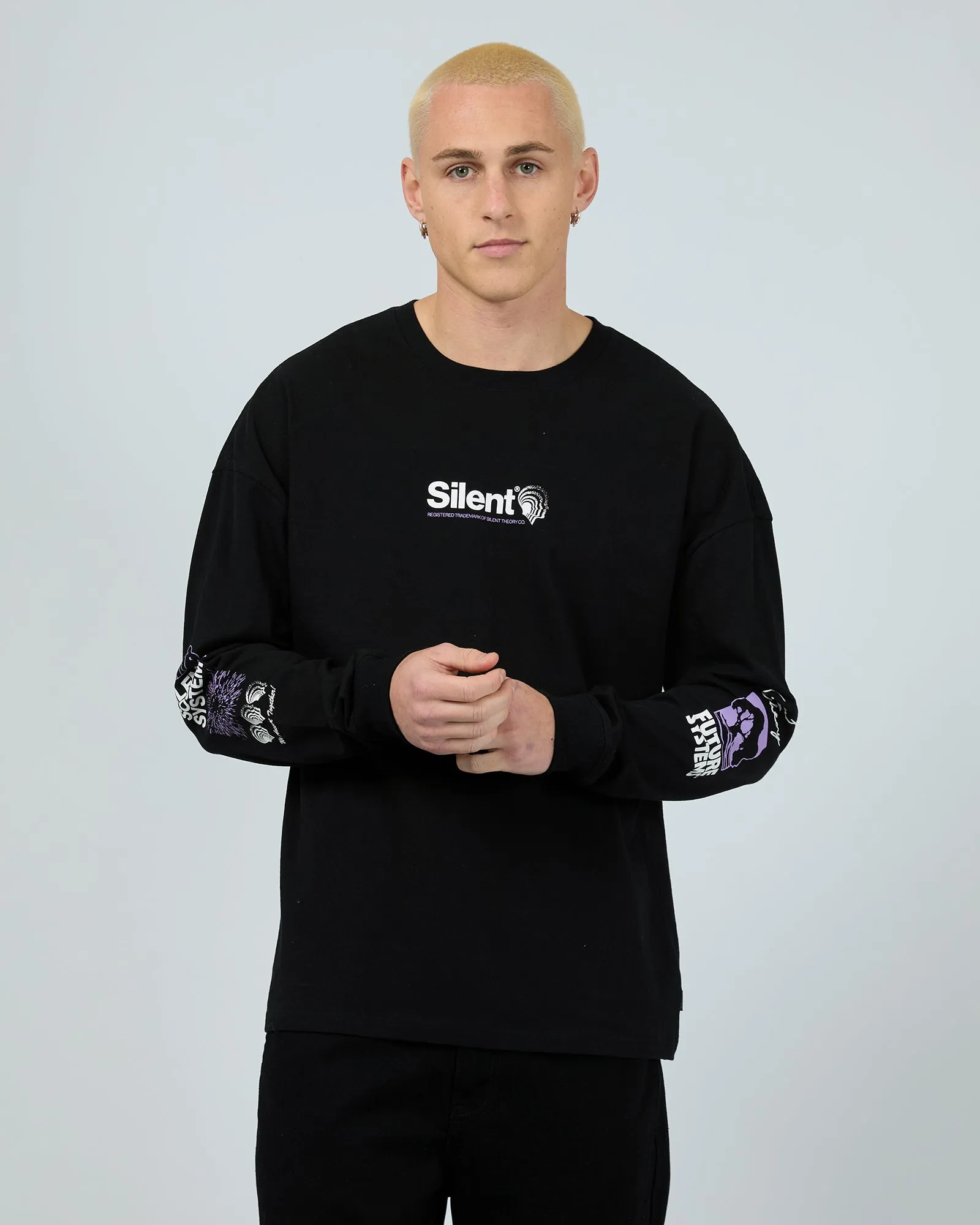 Sound Machine Ls Tee Black
