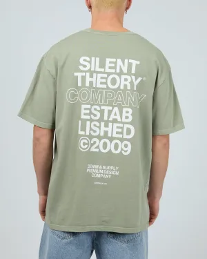 Stacked Tee Sage