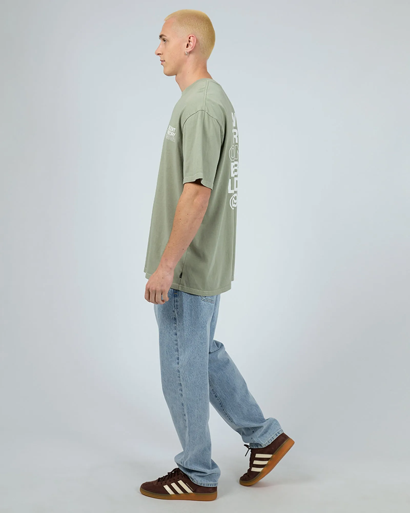 Stacked Tee Sage
