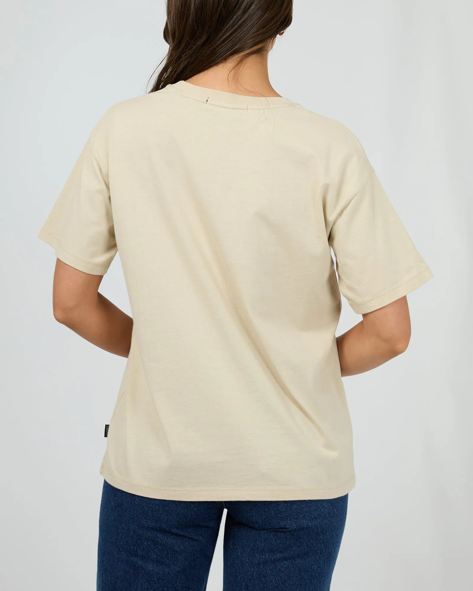 Stencil Tee Natural
