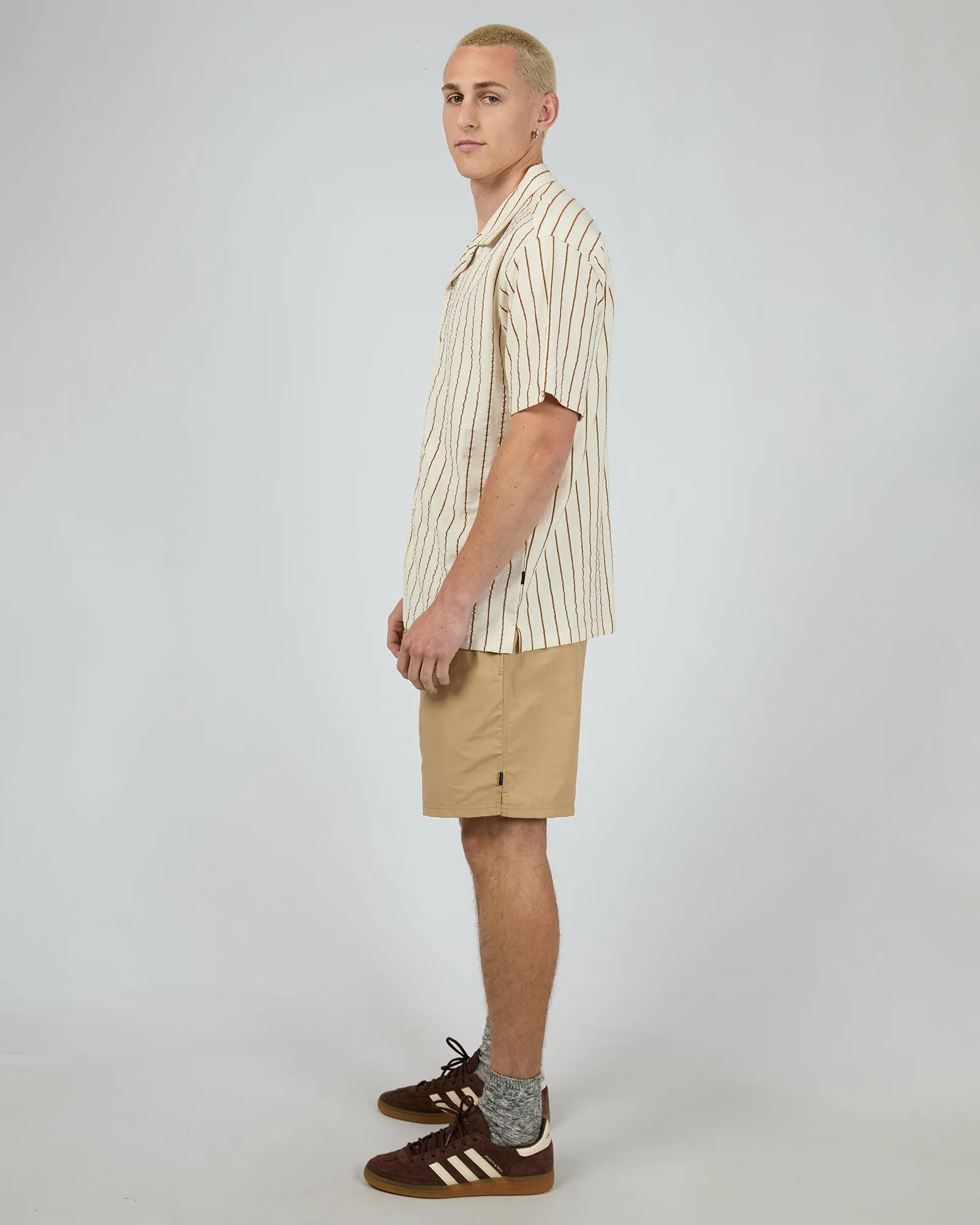 Studio Short Sleeve Shirt Natural