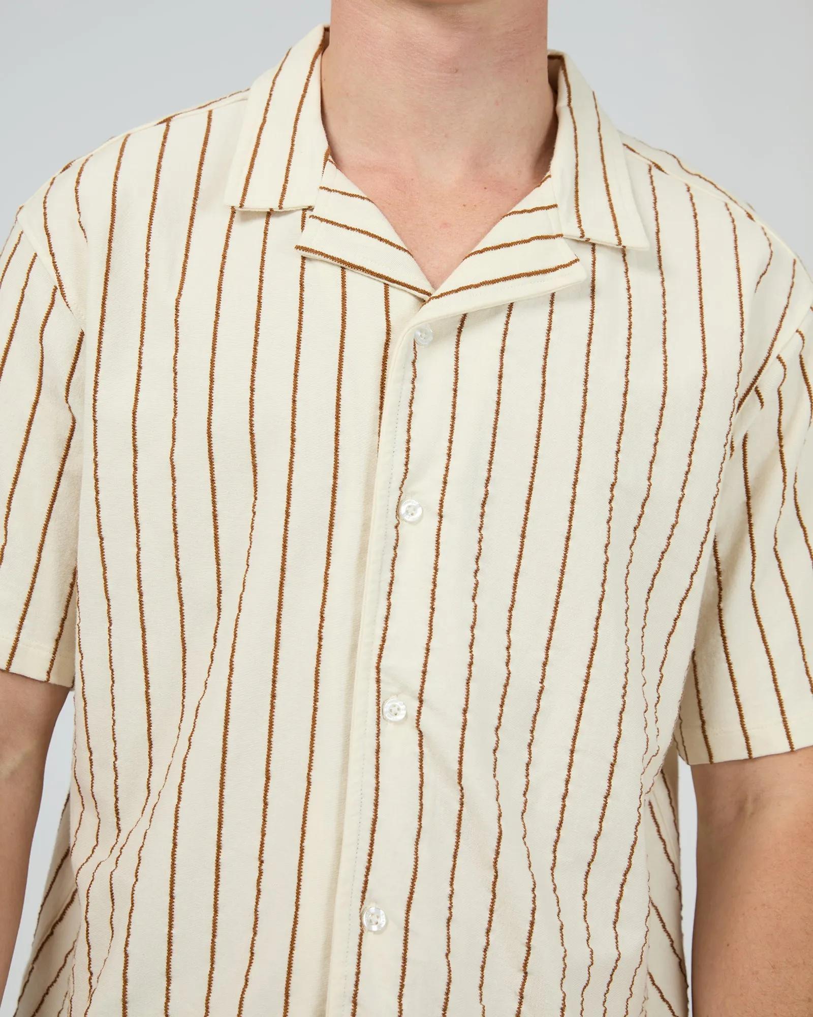 Studio Short Sleeve Shirt Natural