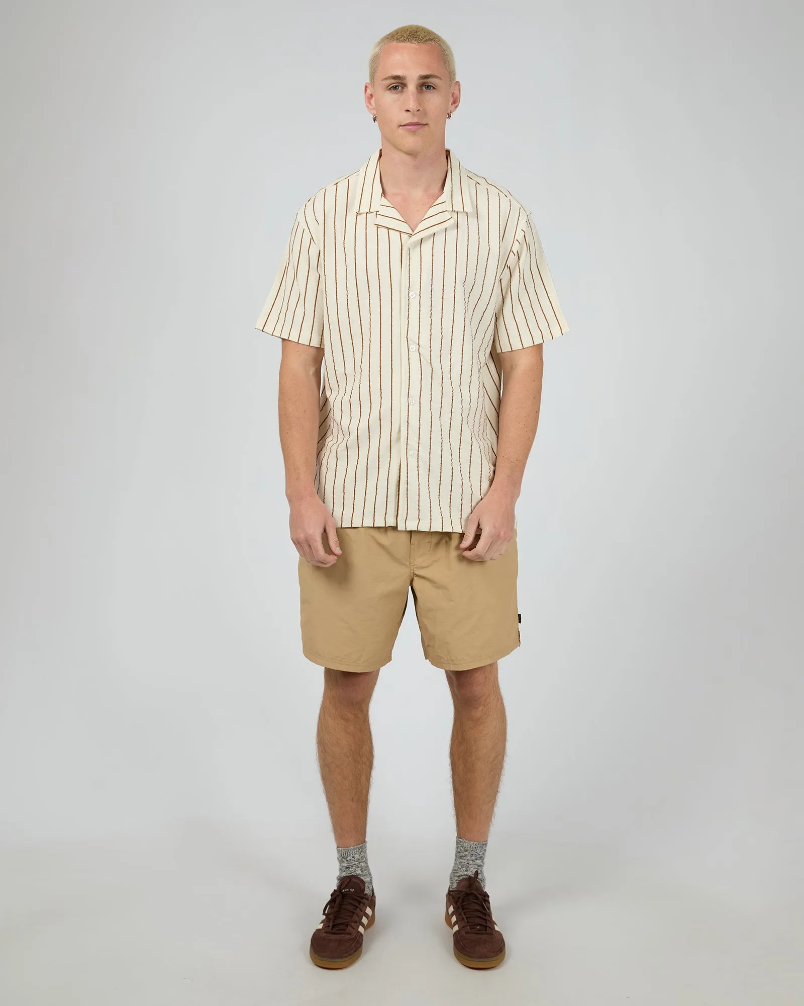 Studio Short Sleeve Shirt Natural