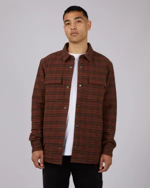 Trek Check Shacket Multicoloured