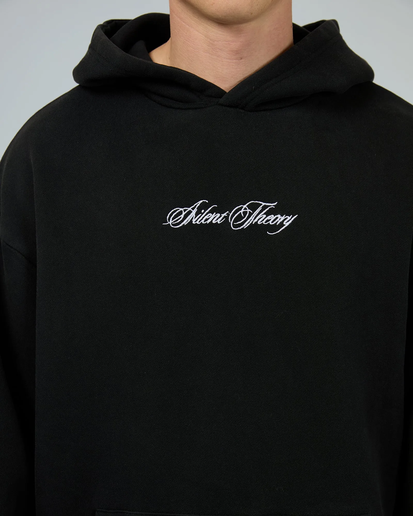 Uprising Hoodie Washed Black