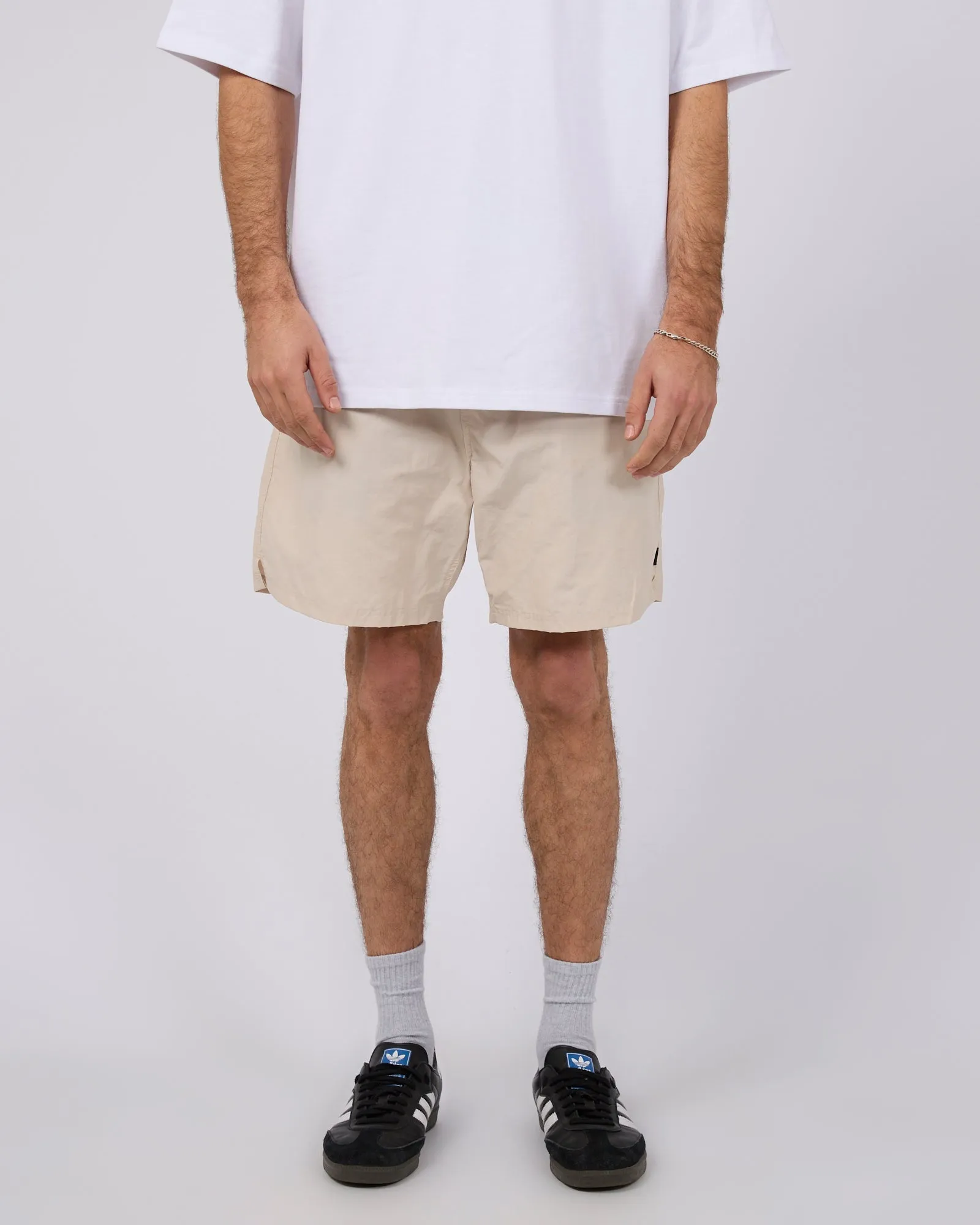 Vacay Nylon Short Chalk