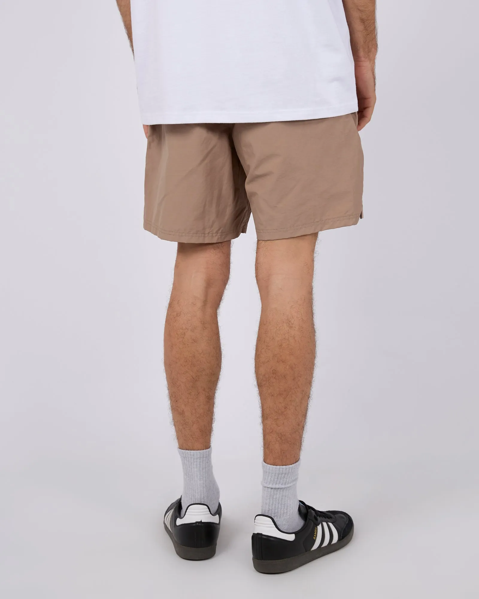 Vacay Nylon Short Mushroom
